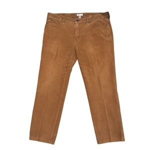 Peter Millar Corduroy Pants Men’s 38x28 Brown Tan Stretch 5 Pocket Straight Leg